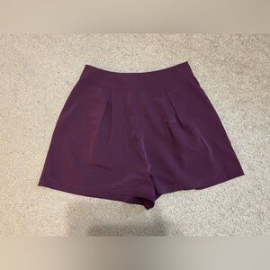ASOS Purple Mini Shorts size‎ 6